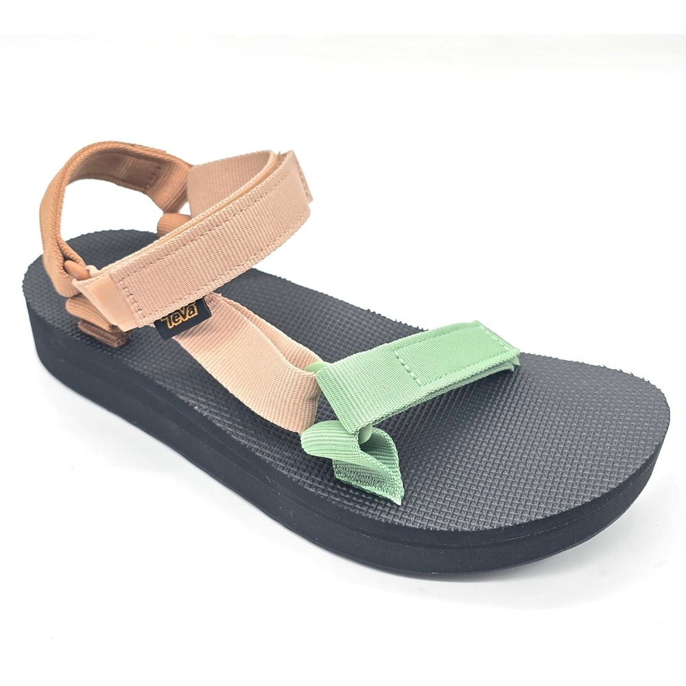 Teva Midform Universal Womens Size 7 Platform Walking Sandals Adjustable